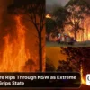 MajorBushfireRipsThroughNSWasExtremeFireDangerGripsState