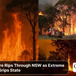 MajorBushfireRipsThroughNSWasExtremeFireDangerGripsState