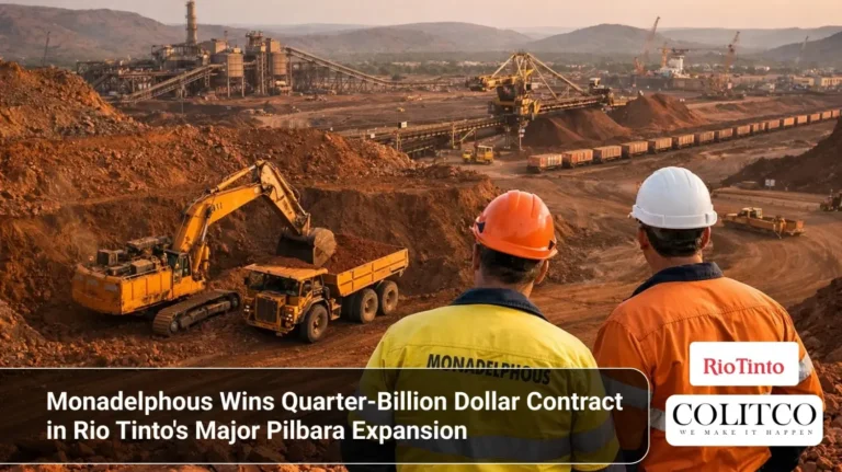 MonadelphousWinsQuarter-BillionDollarContractinRioTintosMajorPilbaraExpansion