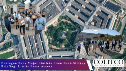 Pentagon Bans Major Outlets From Boat-Strikes Briefing, Limits Press Access-min