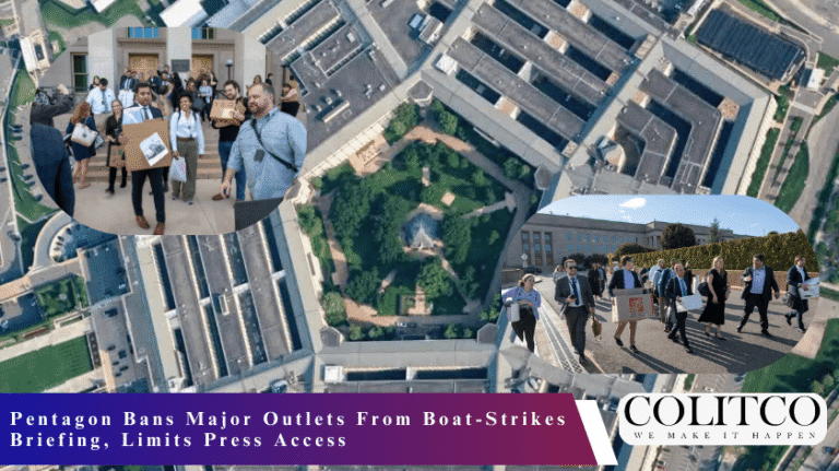 Pentagon Bans Major Outlets From Boat-Strikes Briefing, Limits Press Access-min