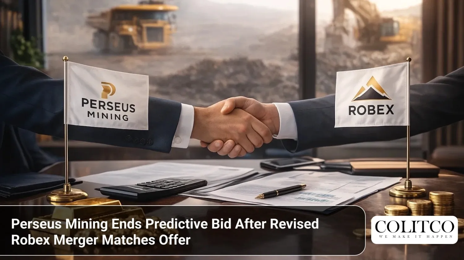 PerseusMiningEndsPredictiveBidAfterRevisedRobexMergerMatchesOffer