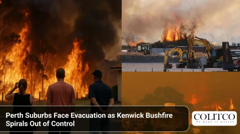 PerthSuburbsFaceEvacuationasKenwickBushfireSpiralsOutofControl