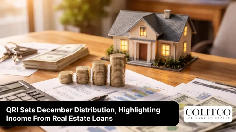 QRI Sets December Distribution Highlighting Income From Real Estate Loans
