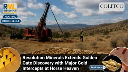 Resolution Minerals Extend Golden Gate Discovery with Major Gold Intercepts at Horse Heaven