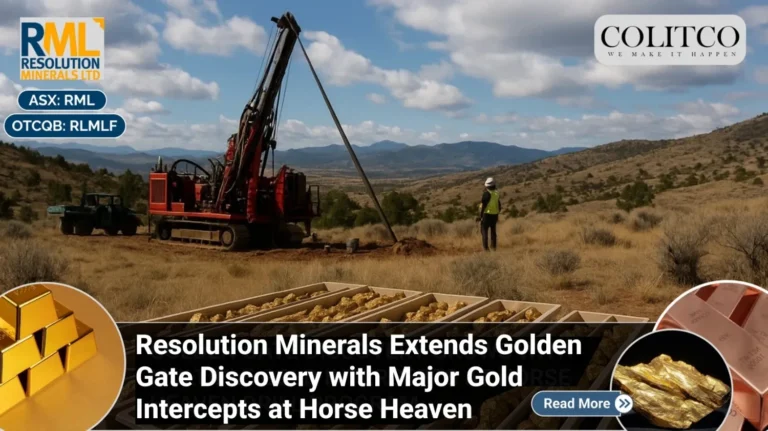 Resolution Minerals Extend Golden Gate Discovery with Major Gold Intercepts at Horse Heaven