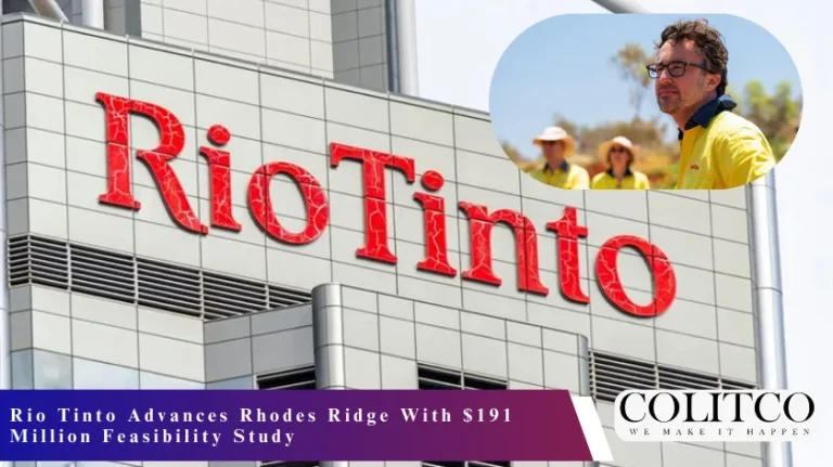 Rio tinto Advances Rhodes Ridge with Million Feasibility Study