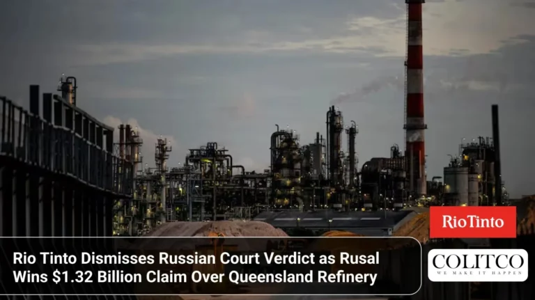 RioTintoDismissesRussianCourtVerdictasRusalWins1.32BillionClaimOverQueenslandRefinery