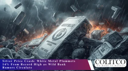Silver Price crash White Metal Plummers from Record High as Wild bank Rumors Circulate