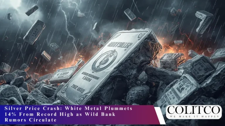 Silver Price crash White Metal Plummets from Record High as Wild bank Rumors Circulate