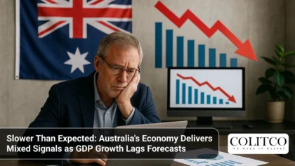 SlowerThanExpected_AustraliasEconomyDeliversMixedSignalsasGDPGrowthLagsForecasts
