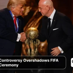 TrumpBoatControversyOvershadowsFIFAPeacePrizeCeremony