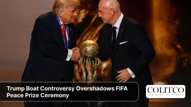 TrumpBoatControversyOvershadowsFIFAPeacePrizeCeremony