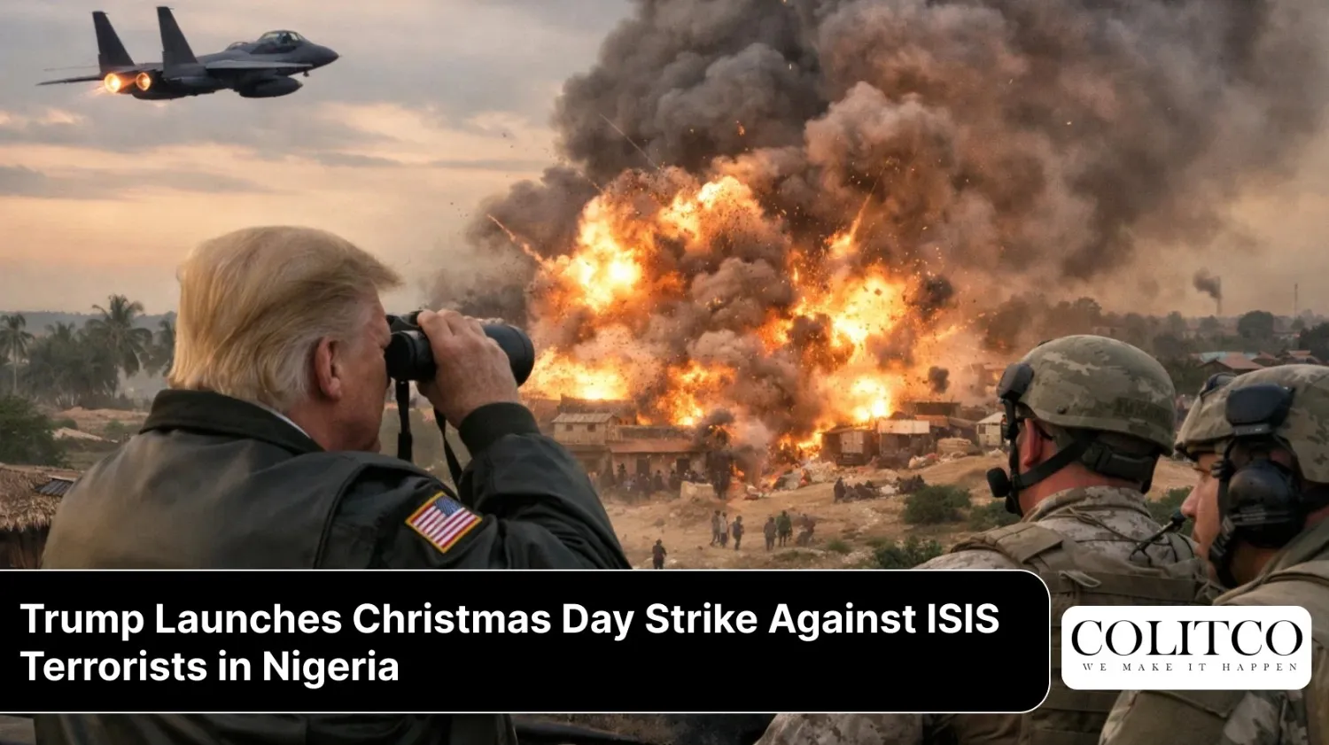 TrumpLaunchesChristmasDayStrikeAgainstISISTerroristsinNigeria