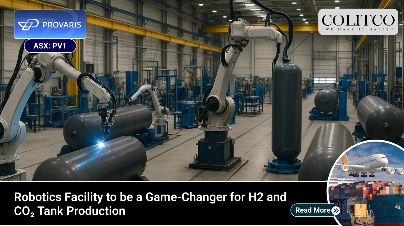 FRobotics facility to be a Game Changer for h2 and co2 tank production