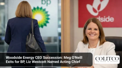 Woodside Energy CEO Succession_ Meg O'Neill Exits for BP, Liz Westcott Named Acting Chief