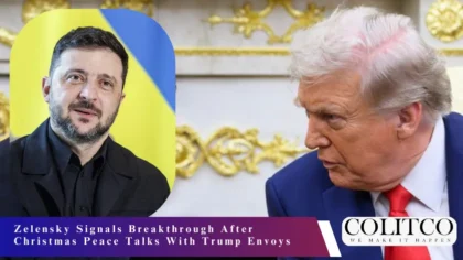 Zelensky Signals Breakthrough After Christmas Peace Talks With Trump Envoys