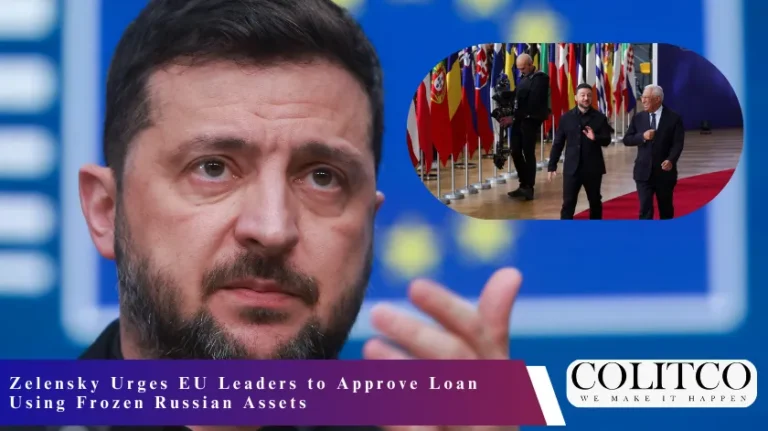 Zelensky Urges EU Leaders to approve Loan using Frozen Russian Assets