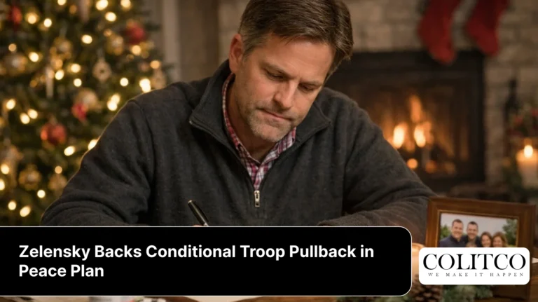 Zelensky Backs Conditional Troop Pullback in Peace Plan