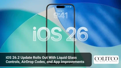 iOS 26.2 Update Rolls Out With Liquid Glass Controls, AirDrop Codes, and App Improvements