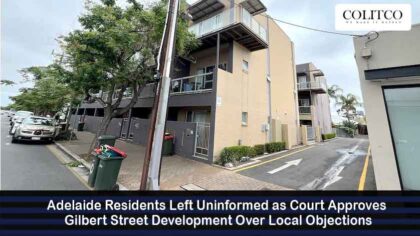 Adelaide Locals Snubbed: Gilbert St Secret Approval