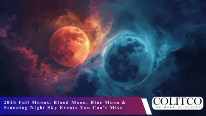 2026 Full Moon Blood Moon Blue Moon Stunning Night Sky Events You can Miss