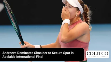 Andreeva Dominates Shnaider to Secure Spot in Adelaide International Final