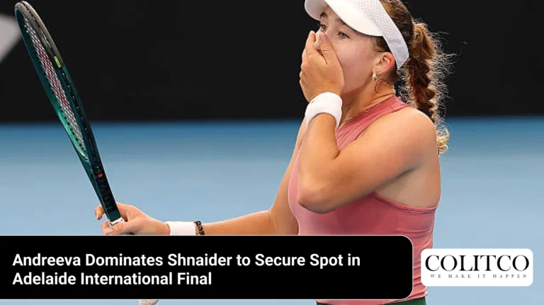 Andreeva Dominates Shnaider to Secure Spot in Adelaide International Final