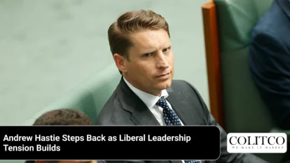 Andrew Hastie Steps Back as Liberal Leadership Tension Builds