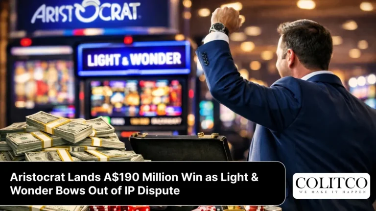 Aristocrat Lands A$190 Million Win as Light & Wonder Bows Out of IP Dispute
