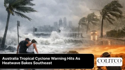 AustraliaTropicalCycloneWarningHitsAsHeatwaveBakesSoutheast