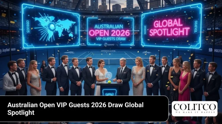 Australian Open VIP Guests 2026 Draw Global Spotlight