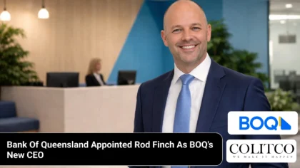 Bank Of Queensland Appointed Rod Finch As BOQ's New CEO