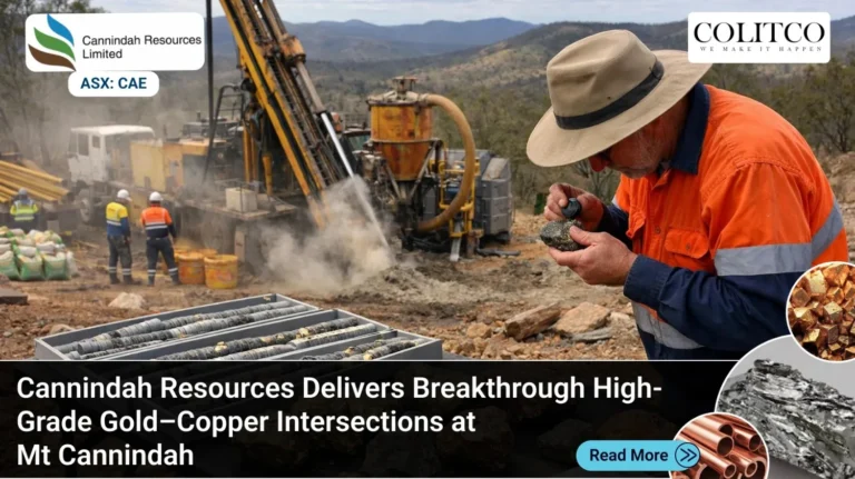 Cannindah resources Delivers Breakthrough High grade Gold copper Intertsections at MT cannindah