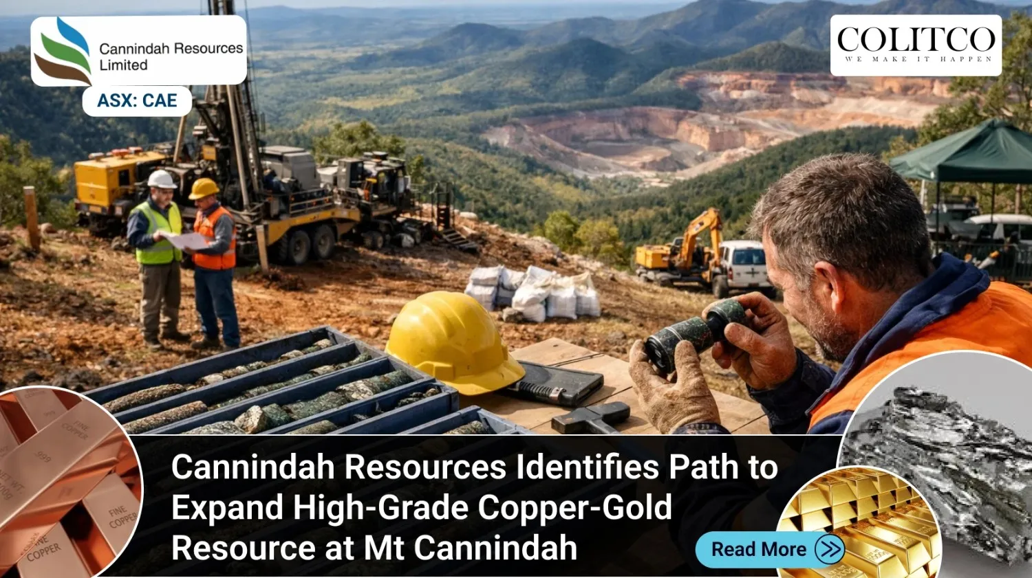 Canniandah Resources Identifies path to Expand High Grade Copper Gold Resources at MT Cannindah