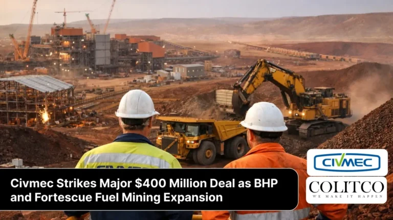 Civmec Strikes Major $400 Million Deal as BHP and Fortescue Fuel Mining Expansion