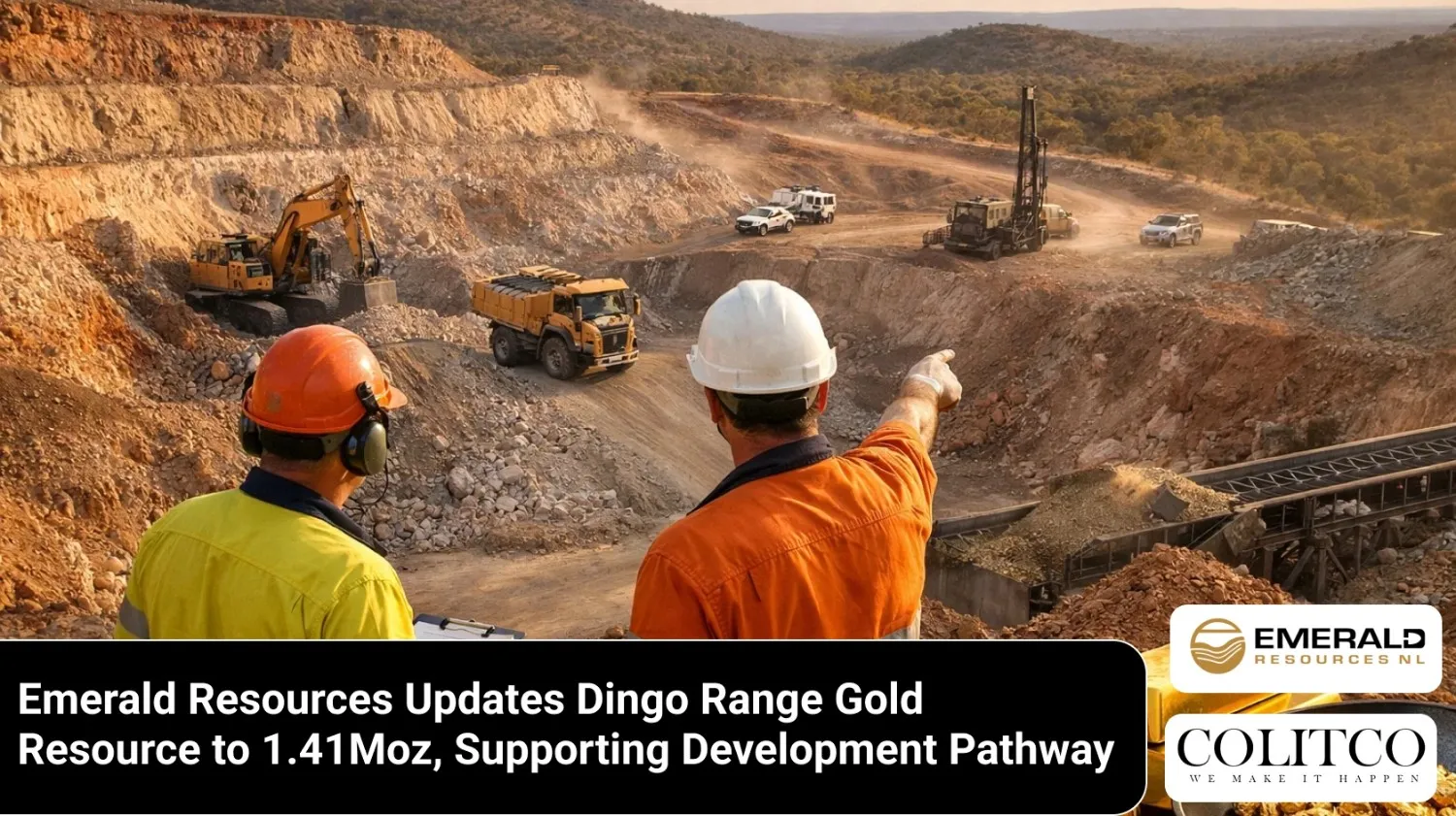 Emerald Resources Updates Dingo Range Gold Resource to 1.41 Moz Supporting Development Pathway