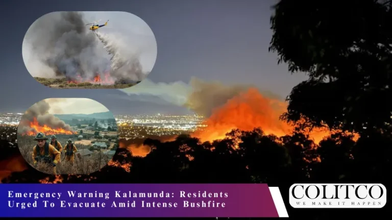 Emergency Wartning Kalamunda Residents Urged to Evacute amid Intense Bushfire