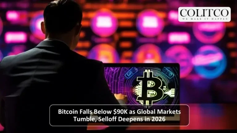 Bitcoin Falls Below $90K as Global Markets Tumble, Selloff Deepens in 2026