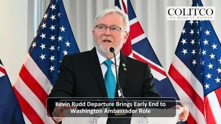Kevin Rudd Departure Brings early End to washington Ambassador Role