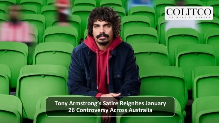 Tony Armstrong’s Satire Reignites January 26 Controversy Across Australia