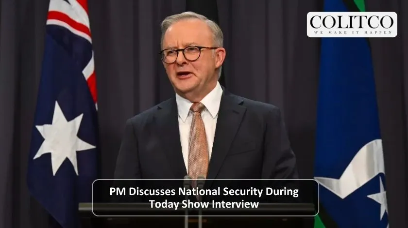 PM Diccusses National Security During Today Show Intwerview