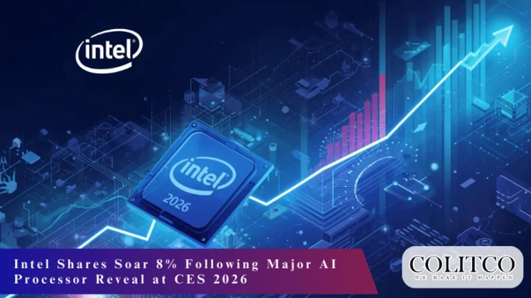 Intel Shares Soar 8% Following Major AI Processor Reveal at CES 2026