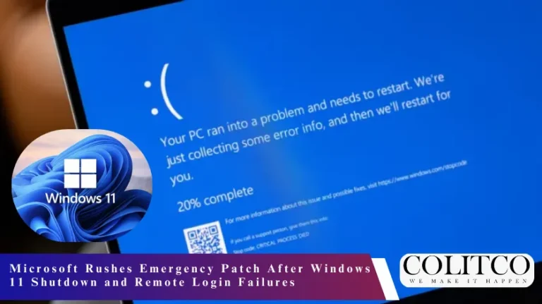 Microsoft Rushes Emergency Patch After Windows 11 Shutdown and Remote Login Failures