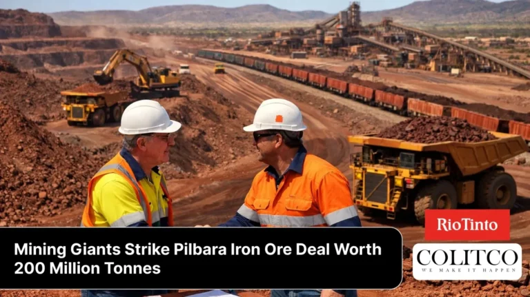 Mining Giants Strike Pilbara Iron Ore Deal Worth 200 Million Tonnes