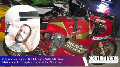 Olympian Ryan Wedding Motorcycle Empire Seized in mexico