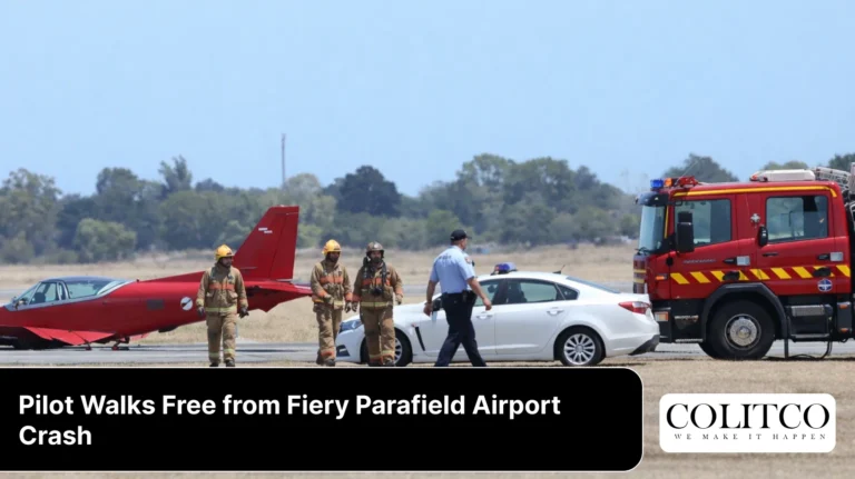 Pilot Walks Free from Fiery Parafield Airport Crash