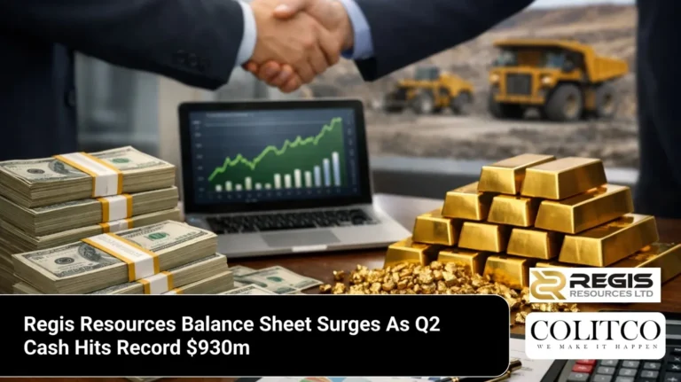 Regis Resources Balance Sheet Surges As Q2 Cash Hits Record $930m