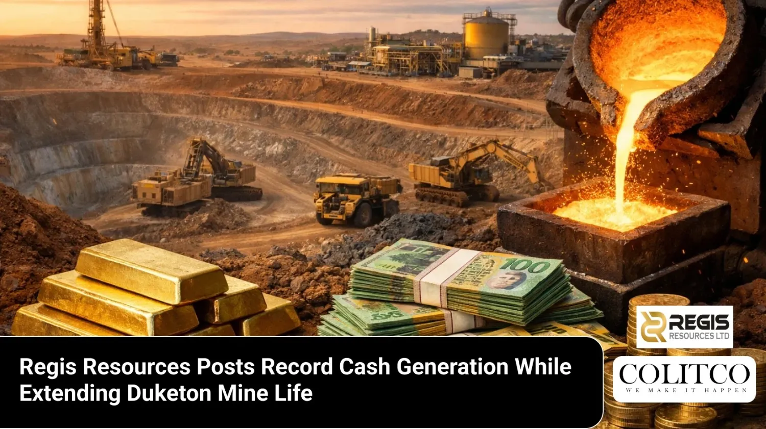 RegisResourcesPostsRecordCashGenerationWhileExtendingDuketonMineLife