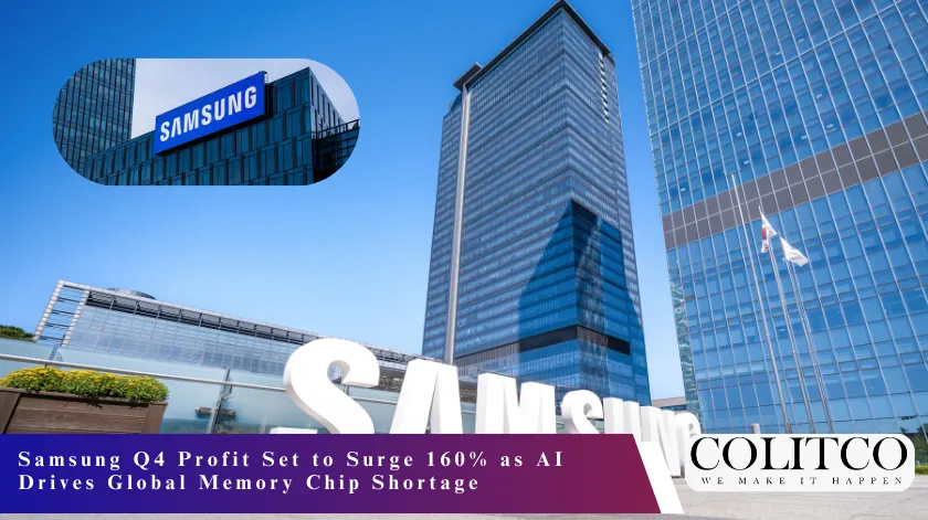 Samsung Q4 Profit set to Surge 160 as Ai Drives Global Memory Chip Shortage
